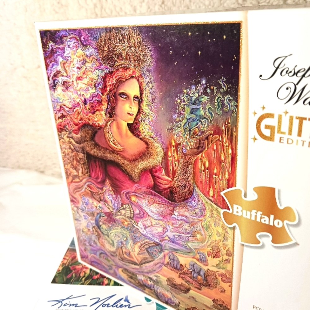 Buffalo 1000 Piece Puzzles X2 (1 Open, 1 Sealed) Josephine Wall, Kim Norlien - Picture 11 of 11
